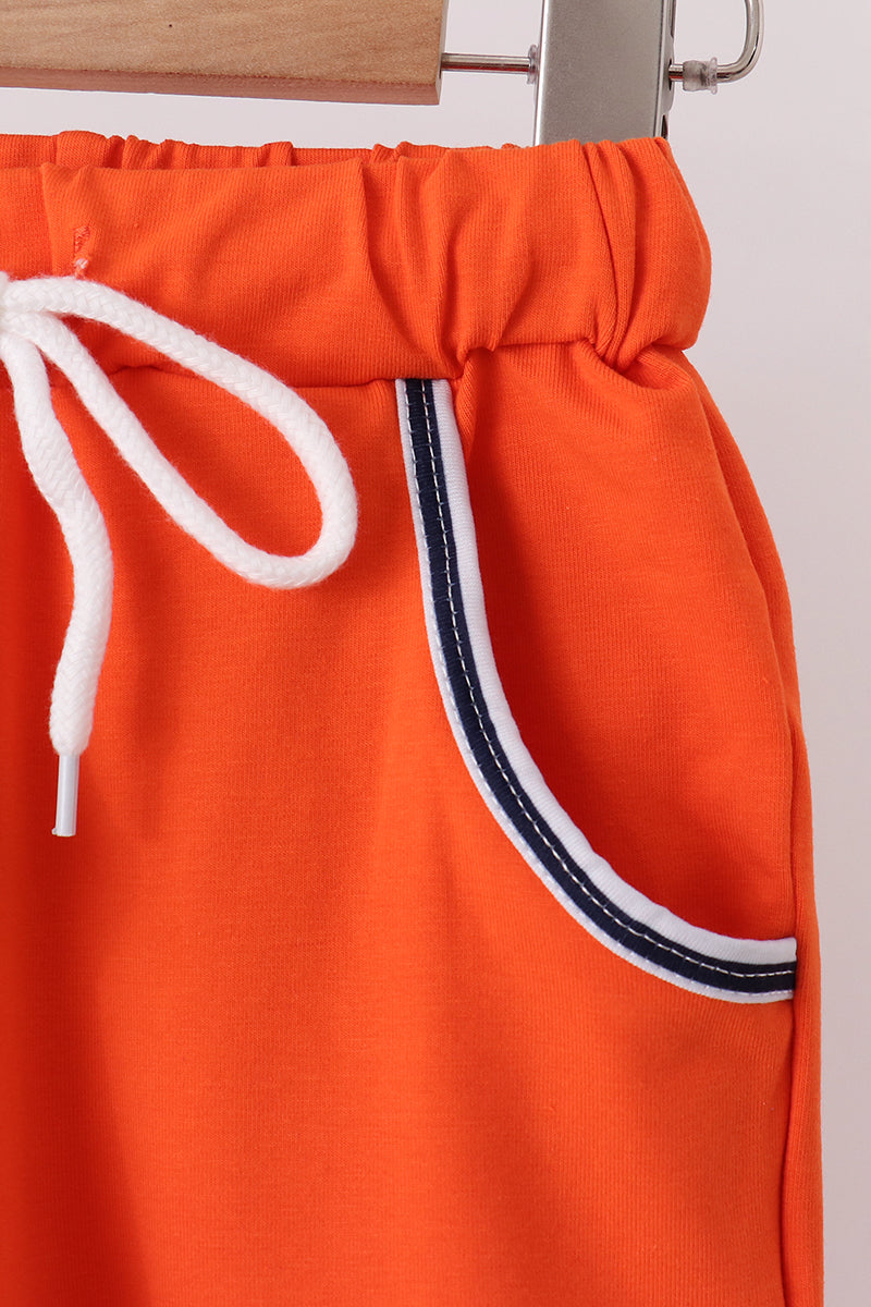 Auburn War Eagle Embroidery Pants Set