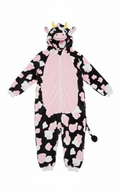 Cow Onesie Animal Costume Girls Women Pajamas