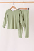 Green bamboo pajama set – wholesale for boutiques | Honeydew USA