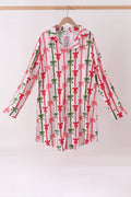 Pink Bow Bamboo Mom Dress