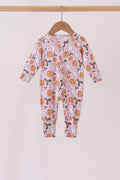 Pink milk cookie holly bamboo romper