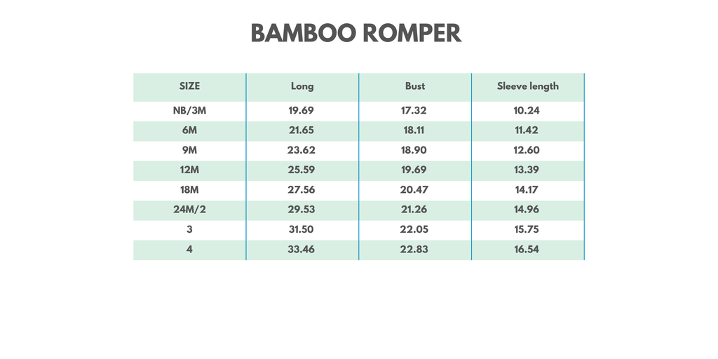 Green Mallard Bamboo Romper