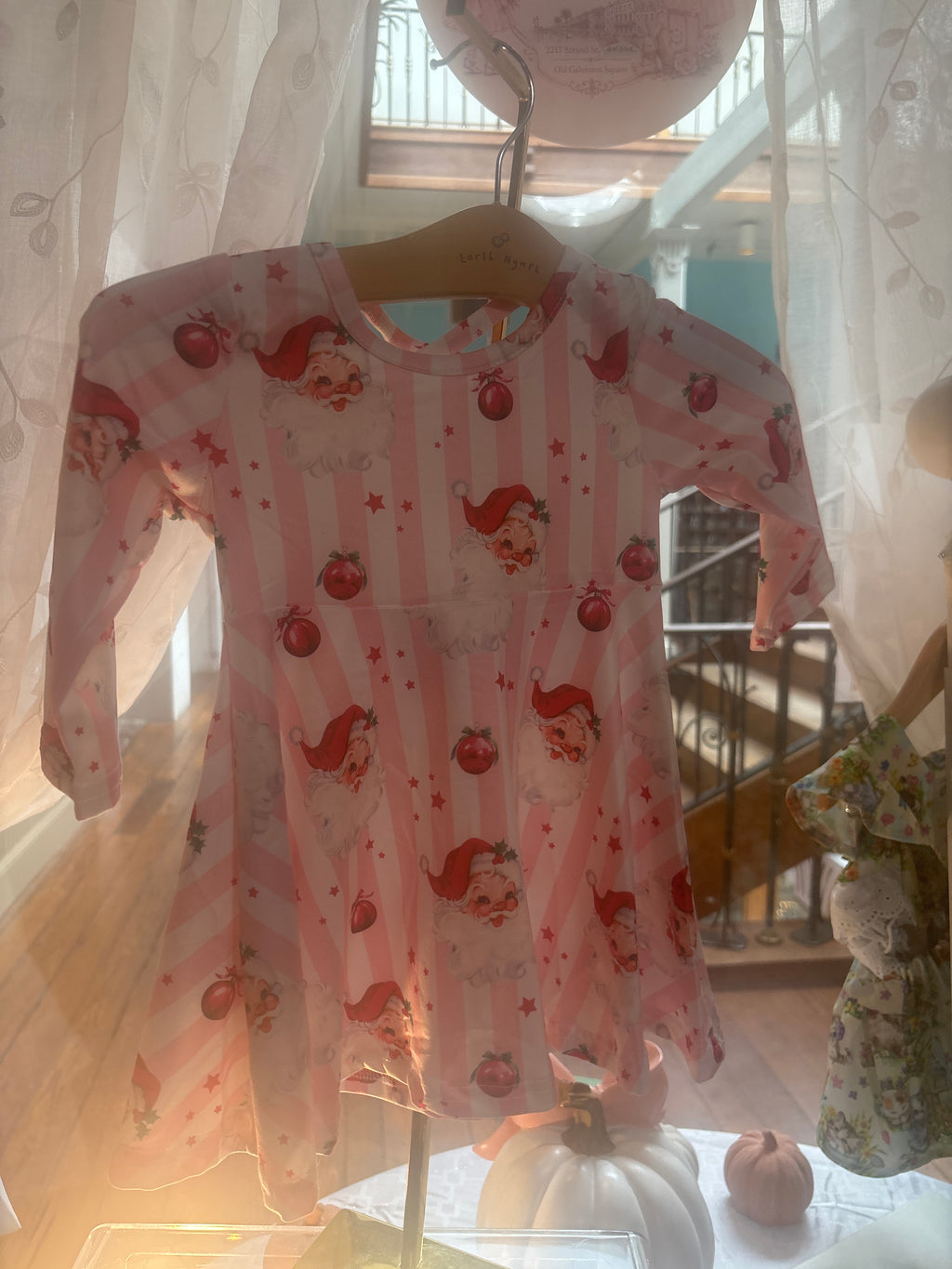 Santa skater twirl dress